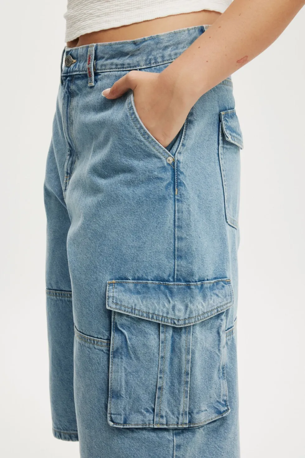 91 Baggy Denim Jort