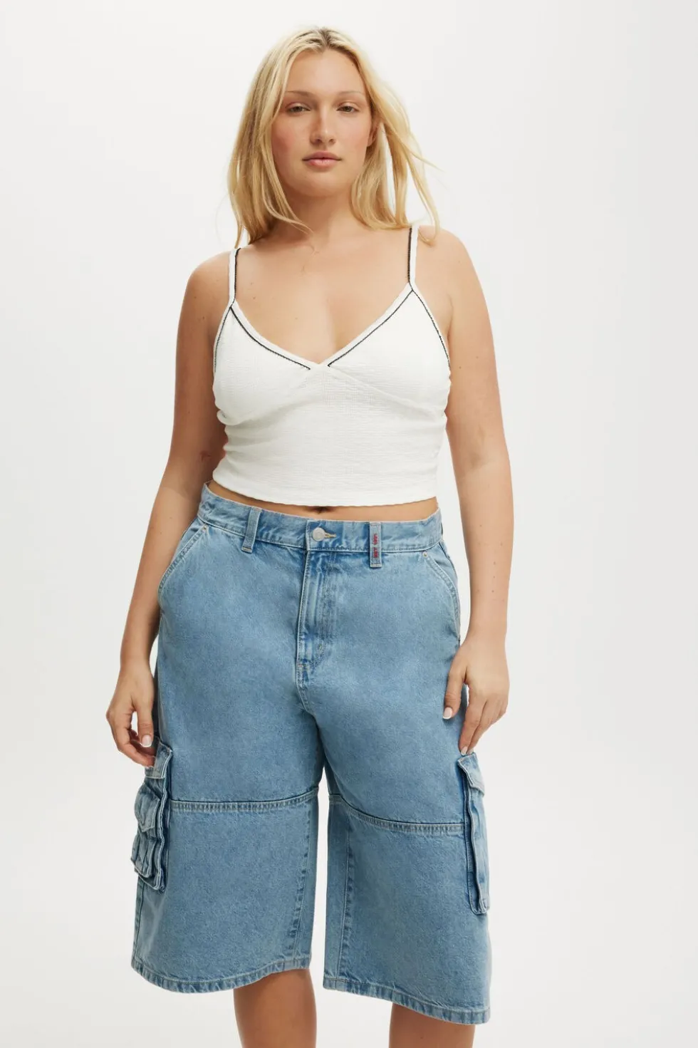 91 Baggy Denim Jort