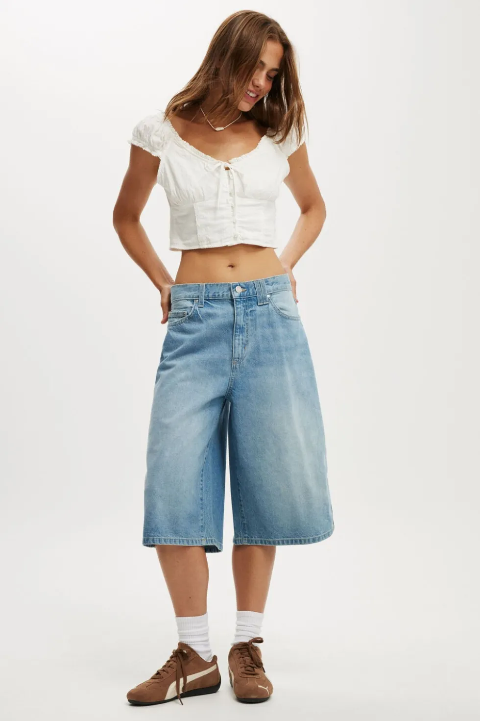 91 Baggy Denim Jort