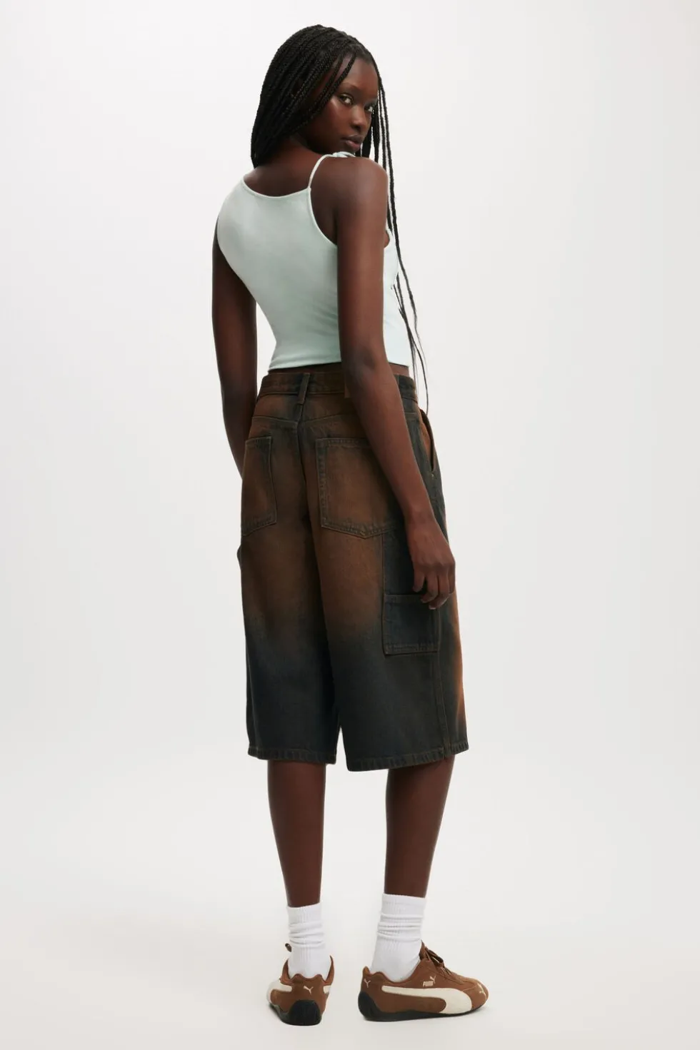91 Baggy Denim Jort