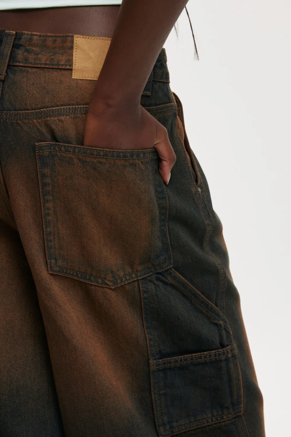 91 Baggy Denim Jort