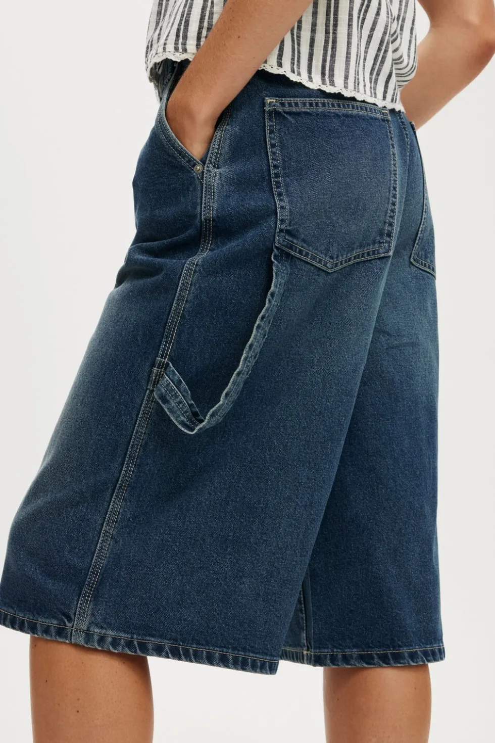 91 Baggy Denim Jort