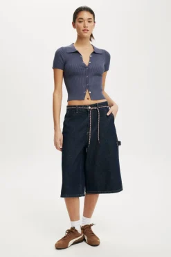 91 Baggy Denim Jort