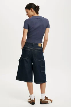 91 Baggy Denim Jort