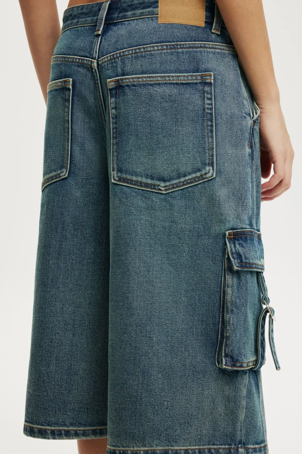 91 Baggy Denim Jort
