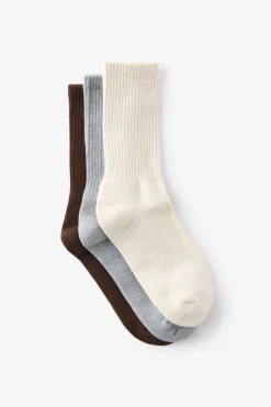 3 Pack Essential Crew Socks