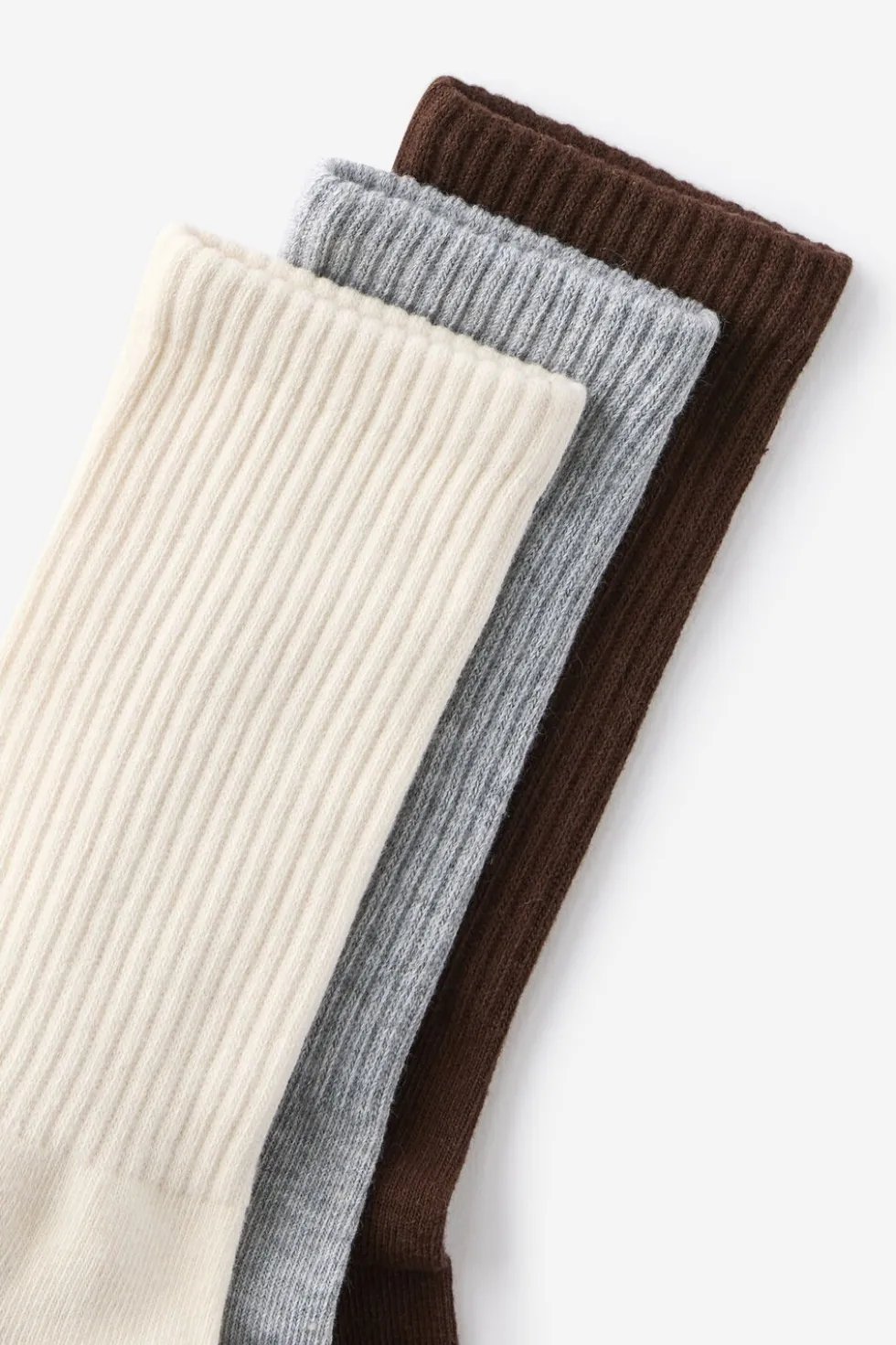 3 Pack Essential Crew Socks