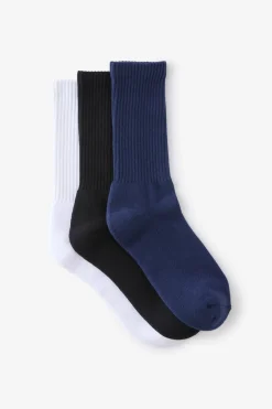 3 Pack Essential Crew Socks