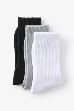 3 Pack Essential Crew Socks