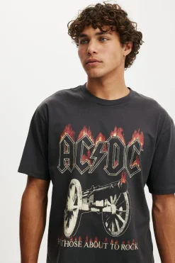 ACDC Loose Fit Music T-Shirt