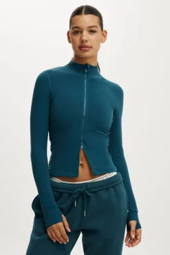 Active Core Zip Through Long Sleeve
