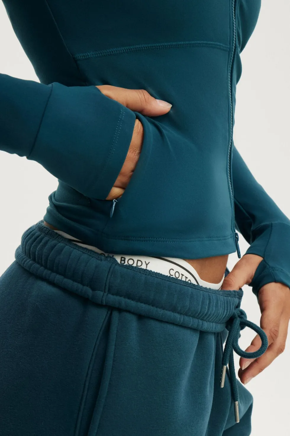 Active Core Zip Through Long Sleeve