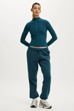 Active Core Zip Through Long Sleeve