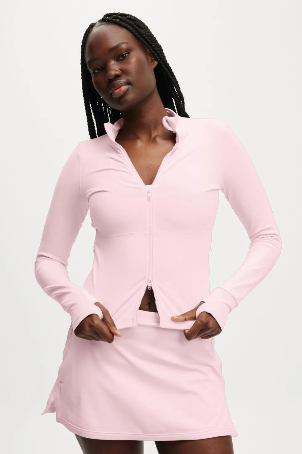 Active Core Zip Through Long Sleeve