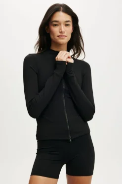 Active Core Zip Through Long Sleeve