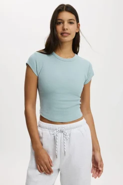 Active Curved Hem Baby Tee