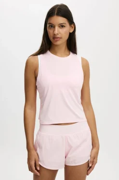 Active Open Back Muscle Tank