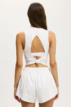 Active Open Back Muscle Tank