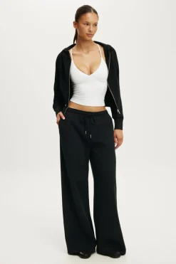 Active Raglan Zip Through Hoodie