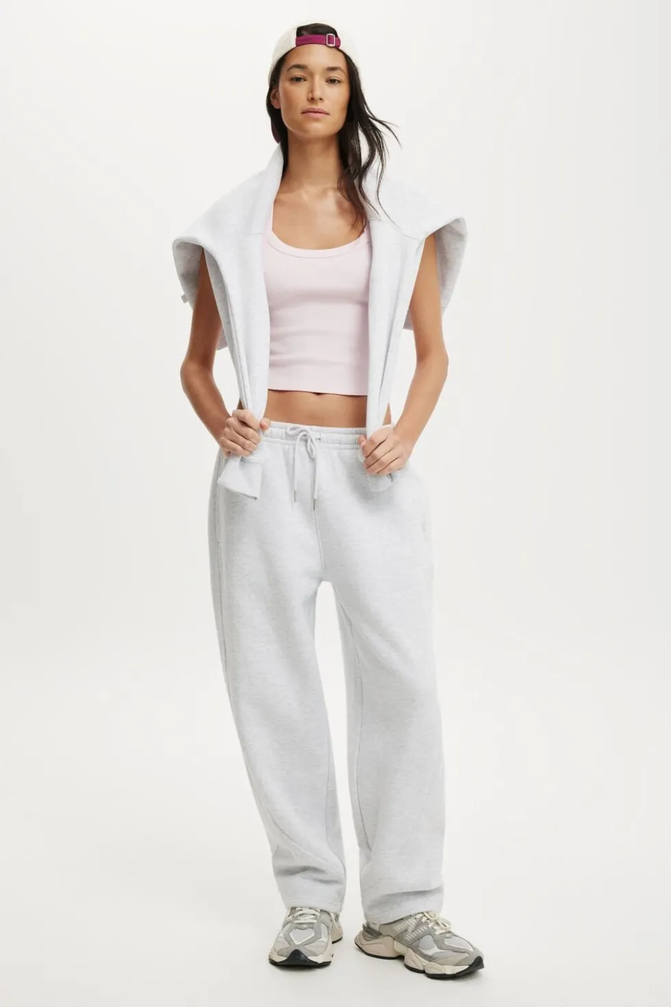 Active Rib T-Bar Cropped Tank