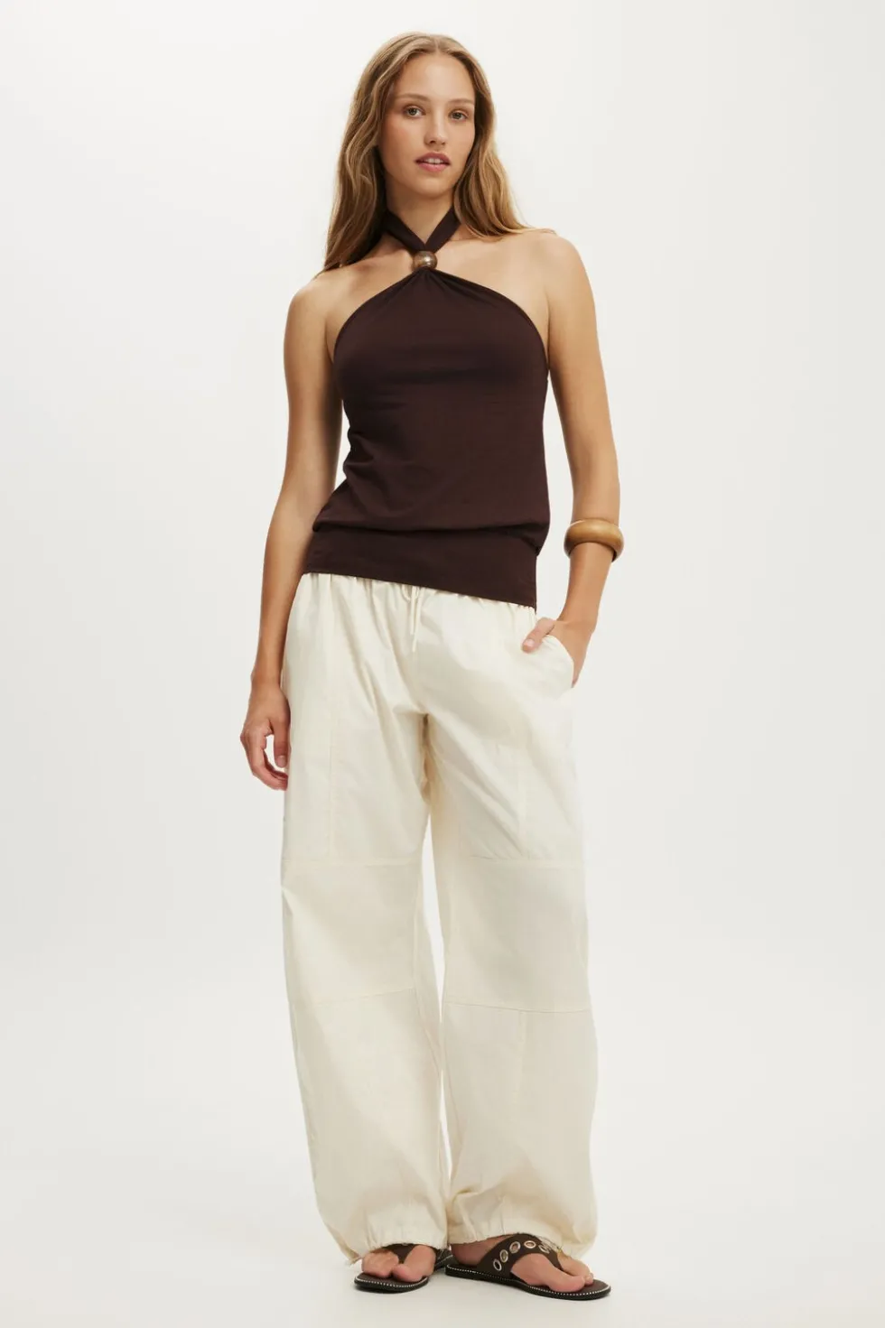 Ada Beaded Halter