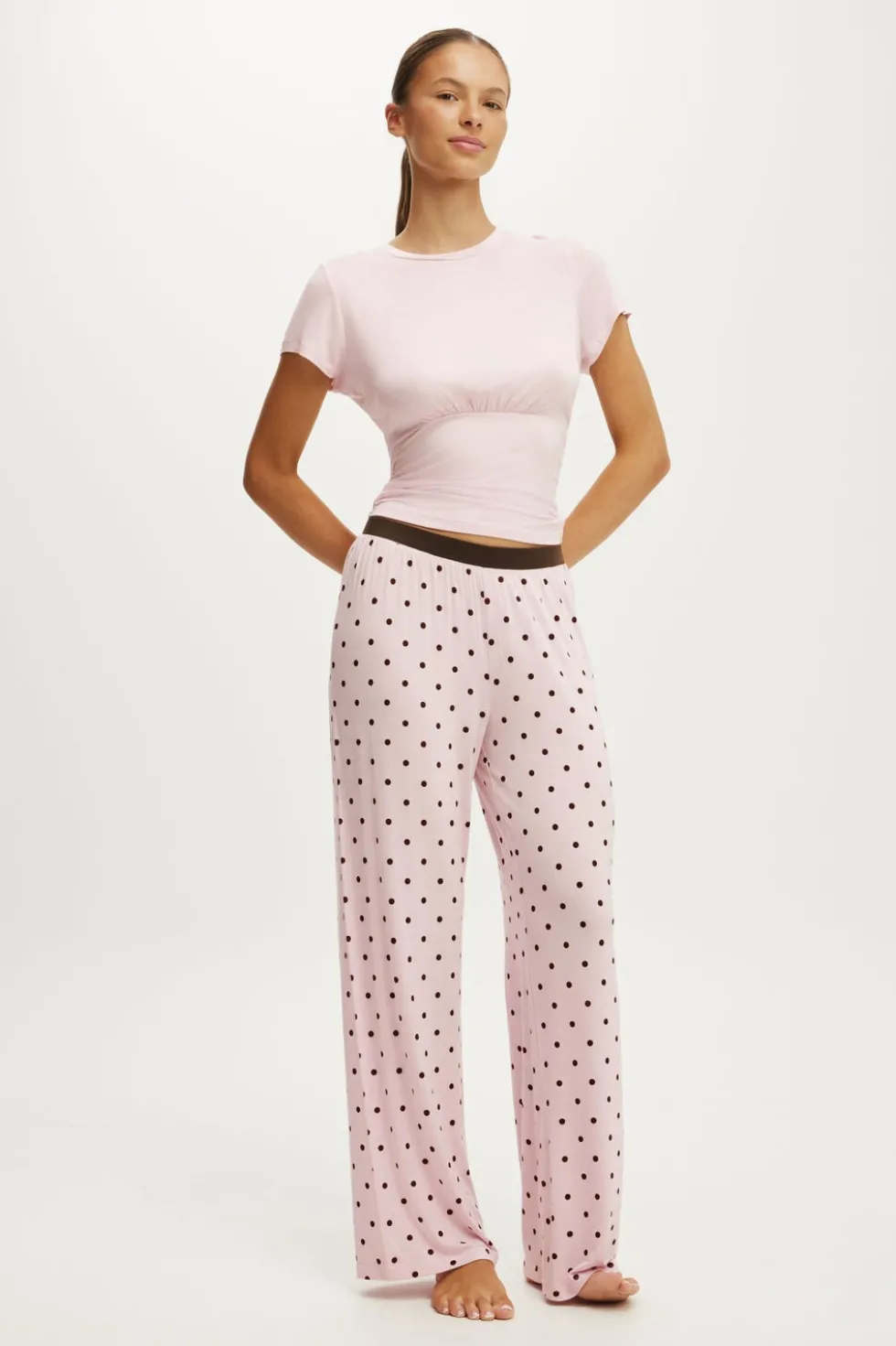 Airy Soft Basque T-Shirt