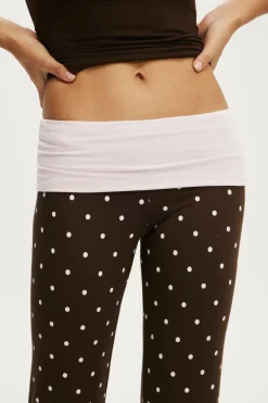 Airy Soft Roll Waist Pant