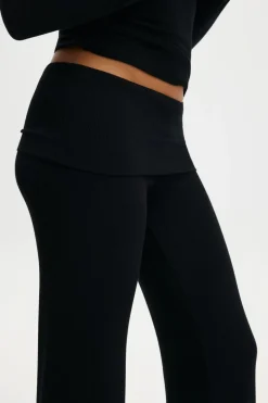 Airy Soft Roll Waist Pant