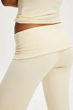 Airy Soft Roll Waist Pant