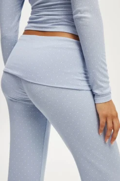 Airy Soft Roll Waist Pant