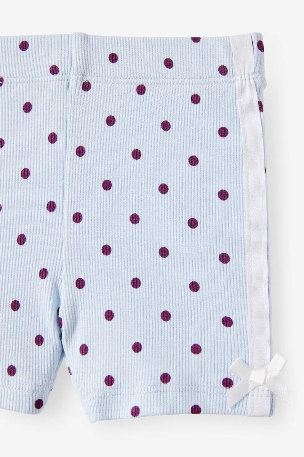 Baby Essential Rib Bike Shorts