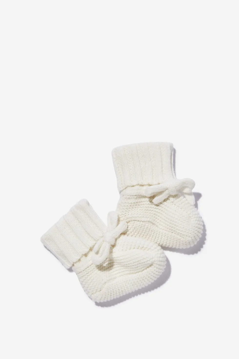 Baby Organic Knit Booties
