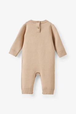 Baby Organic Knit Long Sleeve All In One