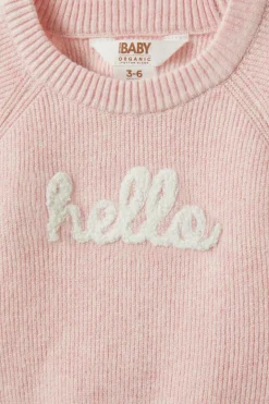 Baby Organic Knit Sweater