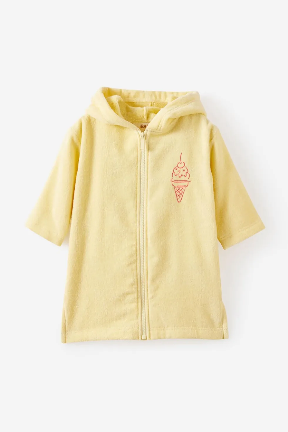 Baby Zip Through Hooded Towel