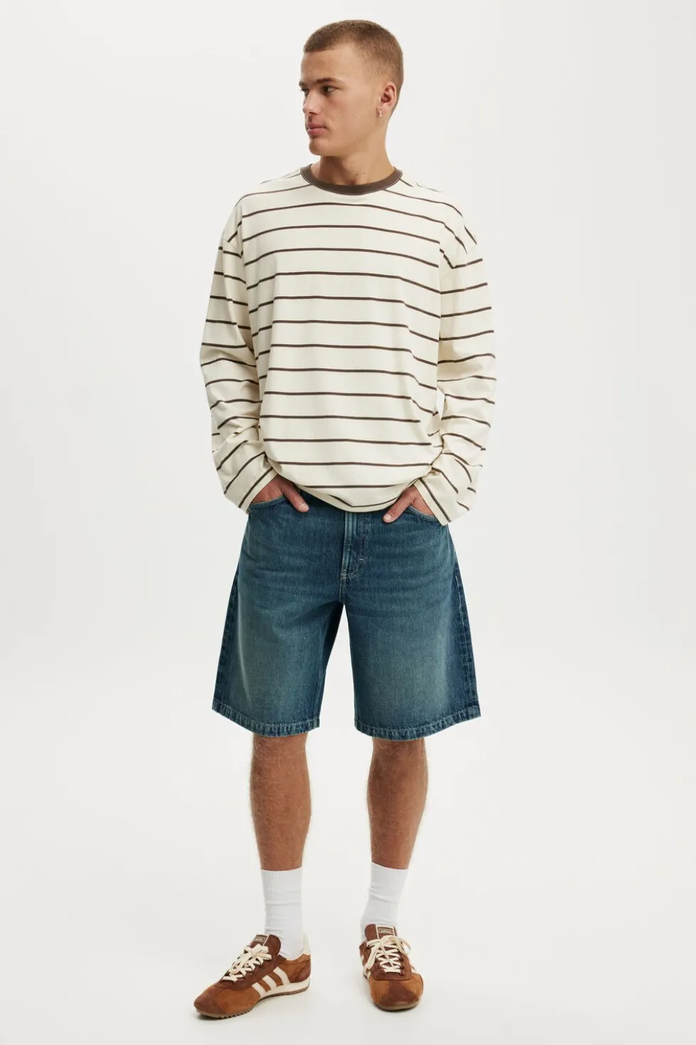 Baggy Denim Short