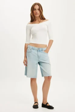Baggy Denim Short