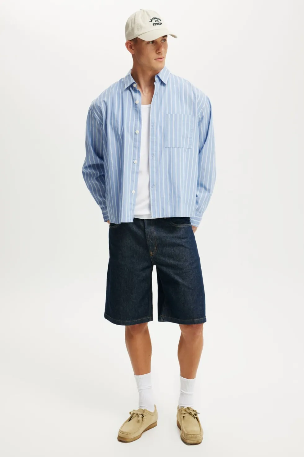 Baggy Denim Short