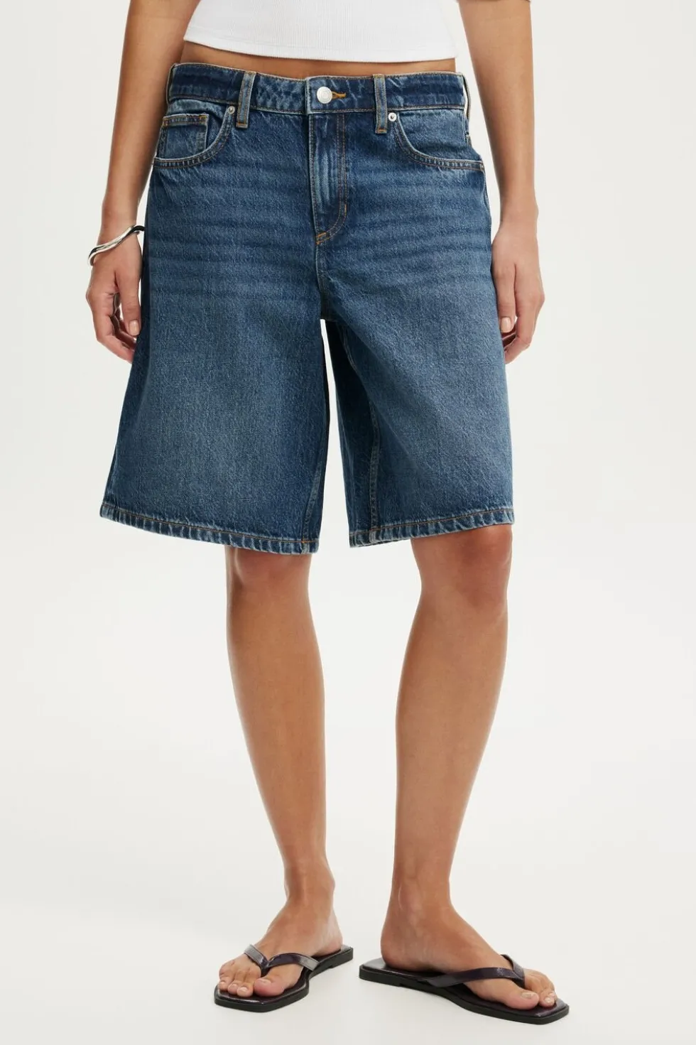 Baggy Denim Short