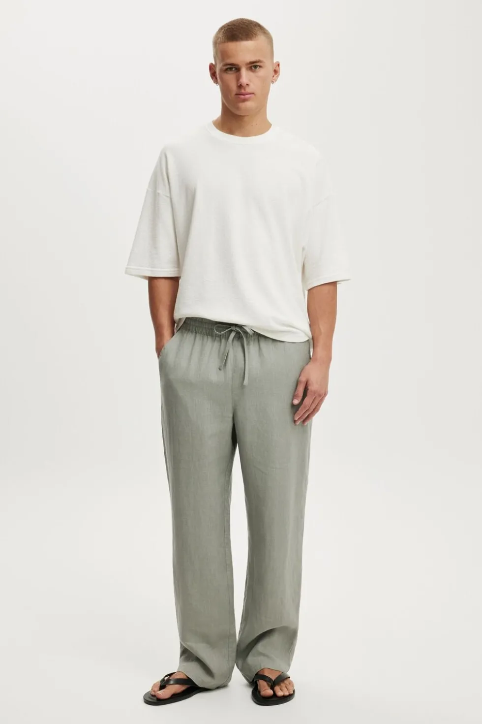 Baggy Linen Pant