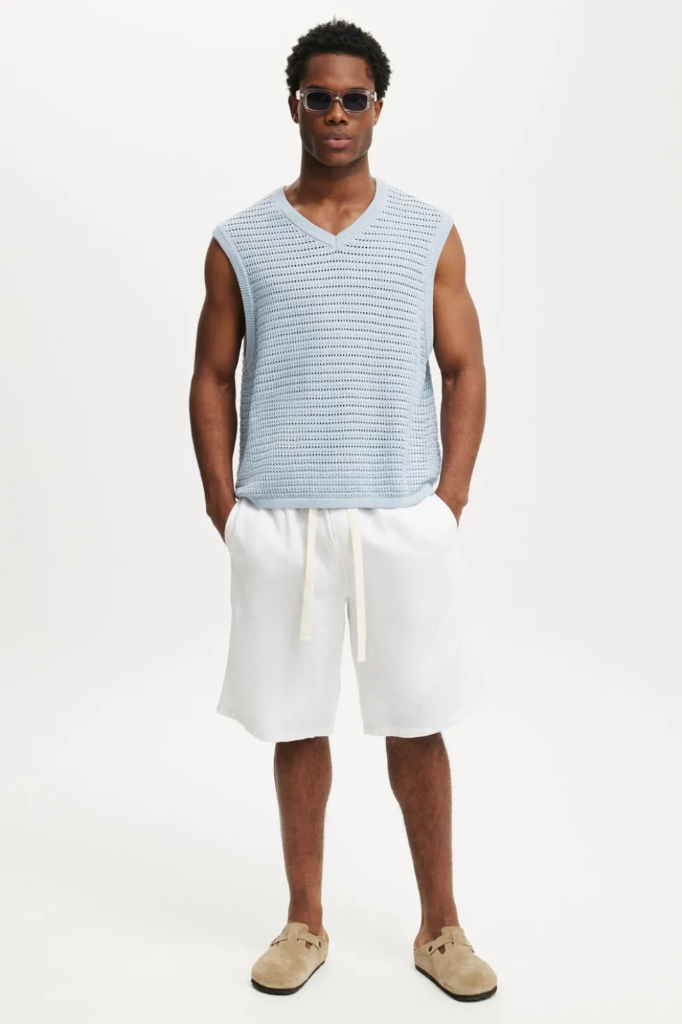 Baggy Linen Short
