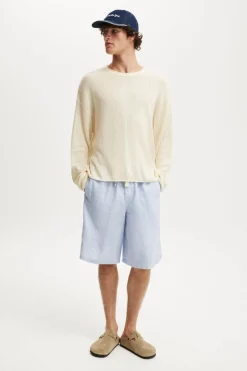 Baggy Linen Short
