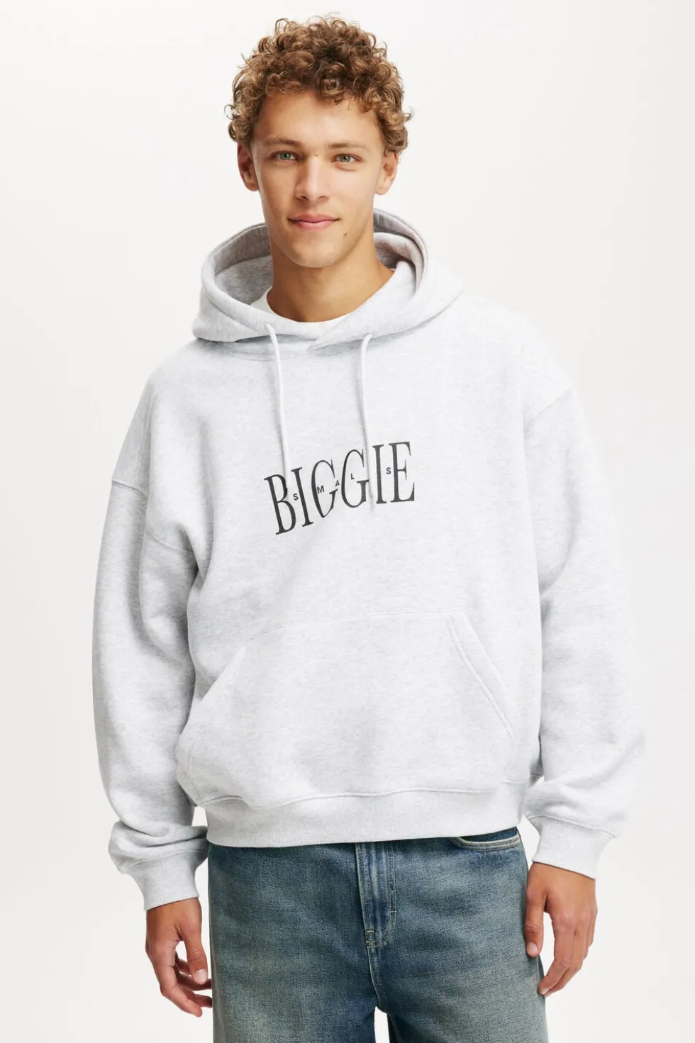 Biggie Smalls Box Fit Music Hoodie
