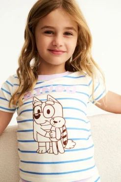 Bluey Super Soft Short Sleeve Pajama Set