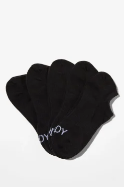Body Low Cut Sneaker Socks 5Pk