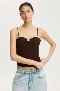 Bow Cotton Cami