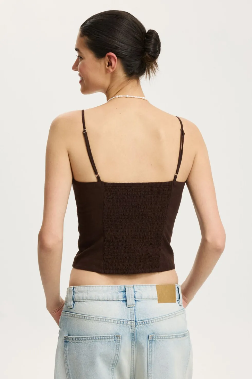 Bow Cotton Cami