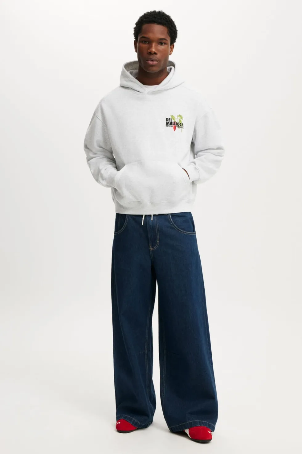 Box Fit Graphic Hoodie