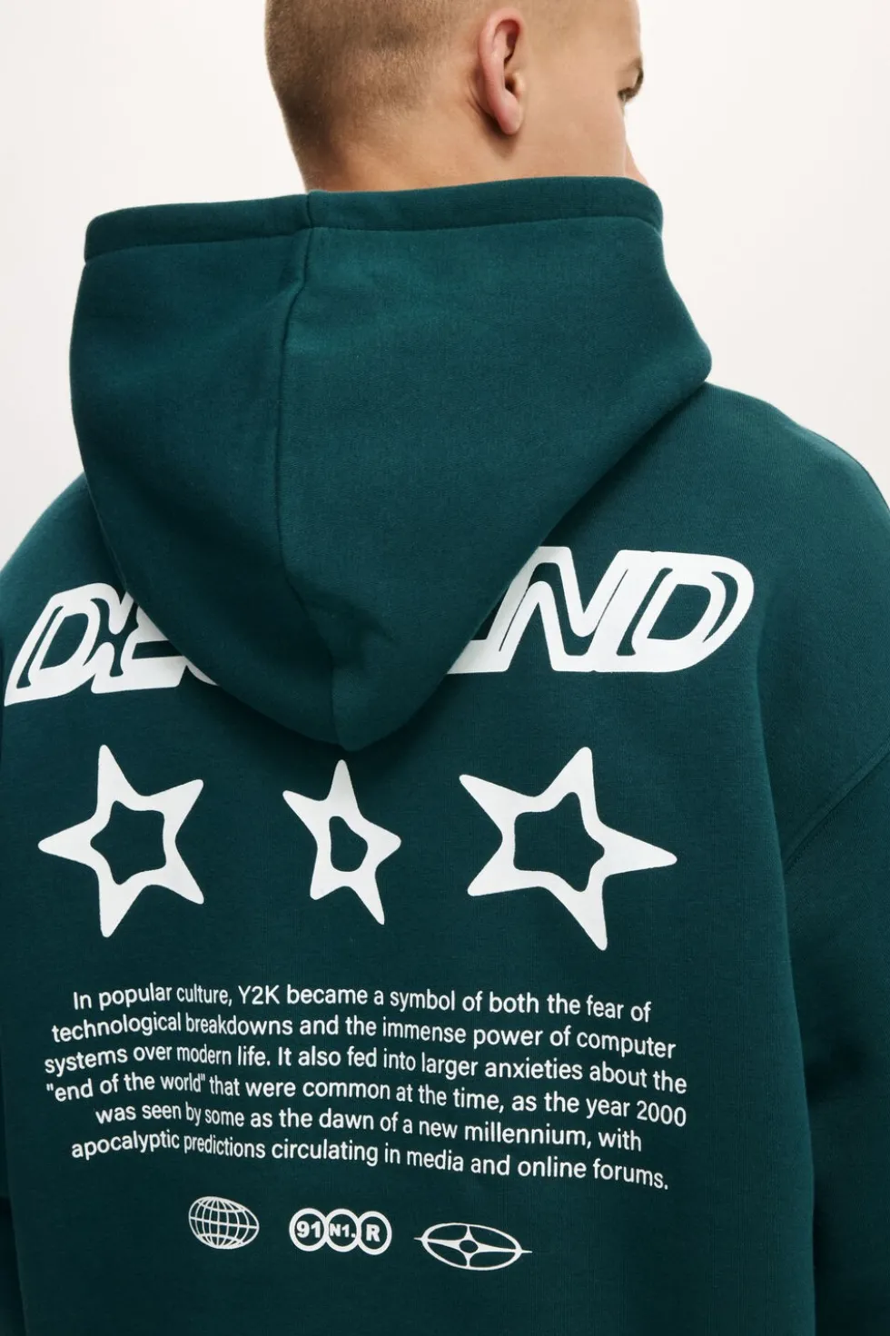 Box Fit Graphic Hoodie