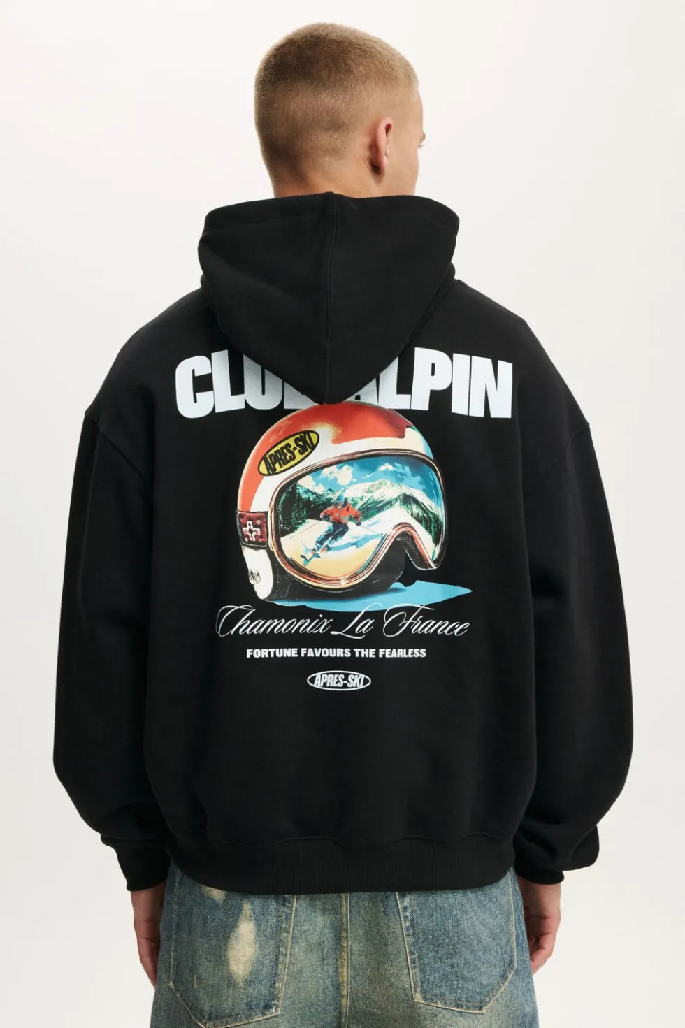 Box Fit Graphic Hoodie